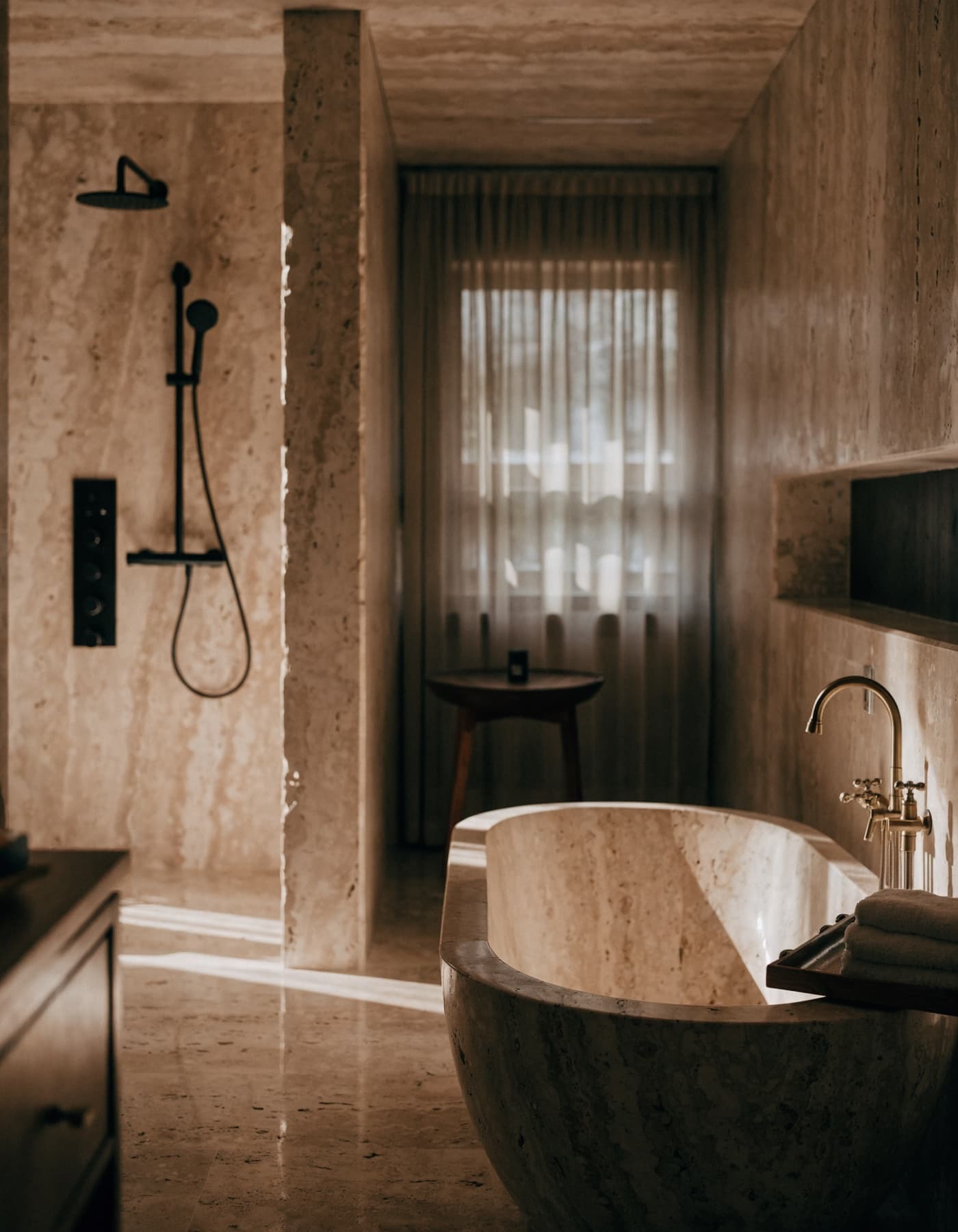 Marble in the bath